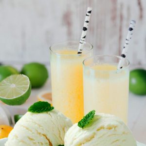 Helado Keto 250 ml (Bebida Almendra) - Pay de Limon