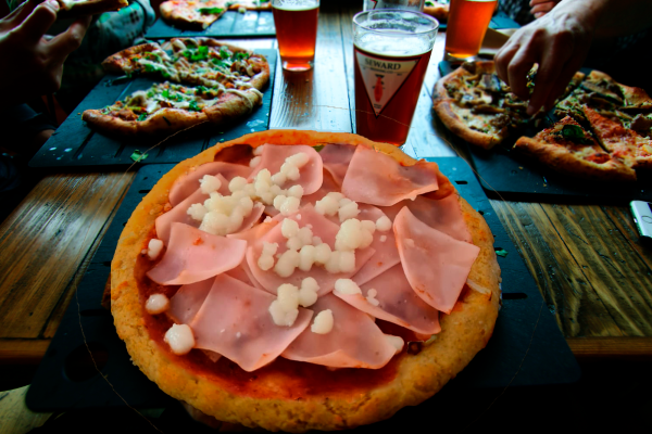 Pizza de Jamón Keto