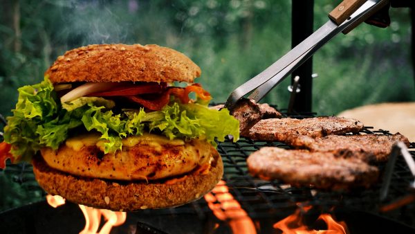 Hamburguesa de Pollo Keto