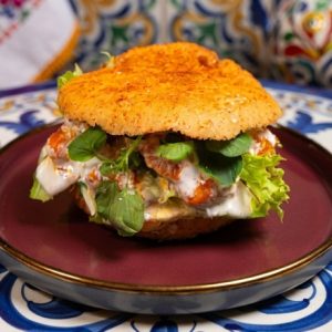 Gorditas de COCO CON CARNE Norteno bajio Poblano